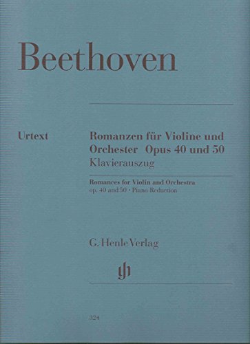 Romanzen Op 40 + 50. Violine, Klavier: Klavierauszug: Instrumentation: Violin and Piano, Violin Concertos (G. Henle Urtext-Ausgabe) von Henle, G. Verlag